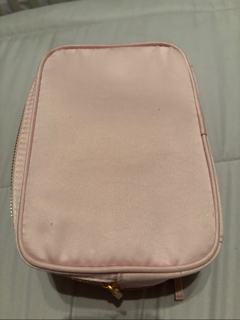 New Satin Light Pink Prada La Femme Cosmetic Case - Picture 9 of 10